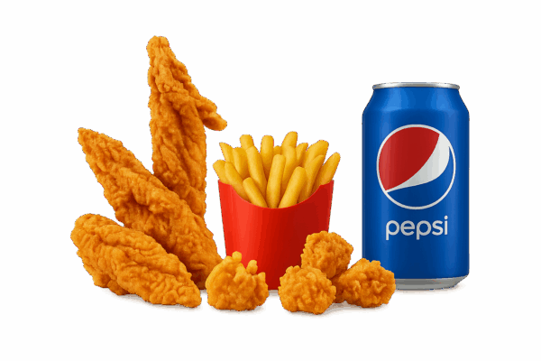 Spicy Melter Burger Meal